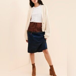 Cloth and Stone for Anthropologie Kira Tie-Dye Skirt, Medium, Spring Comfy Airy